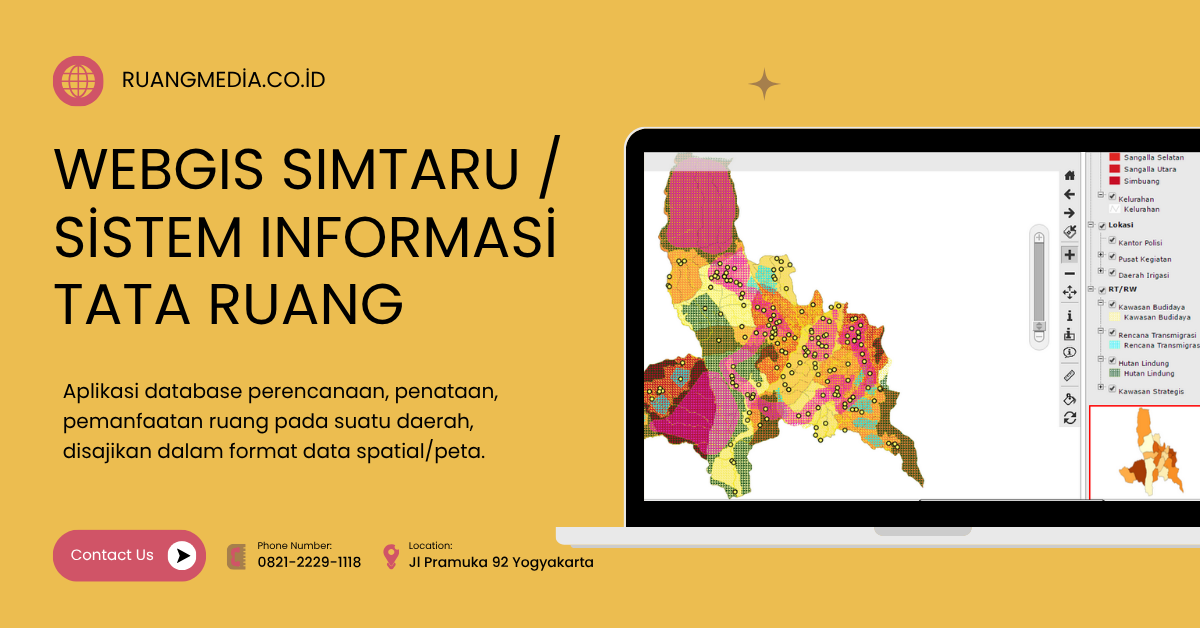 WEBGIS SIMTARU / Sistem  Informasi Tata  Ruang