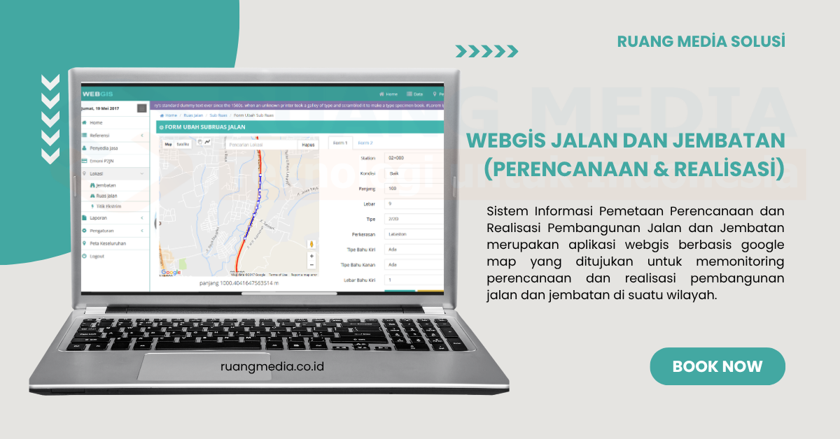 Webgis Jalan dan Jembatan (Perencanaan & Realisasi)