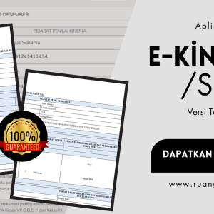 Aplikasi Ekinerja / SKP versi terbaru