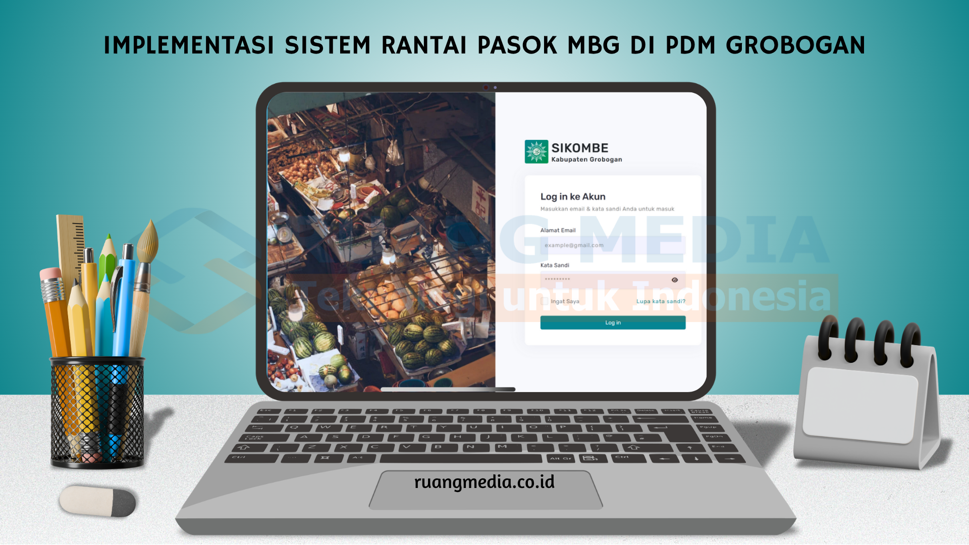 Implementasi Sistem Rantai Pasok MBG / Makanan Bergizi Gratis di PDM Grobogan