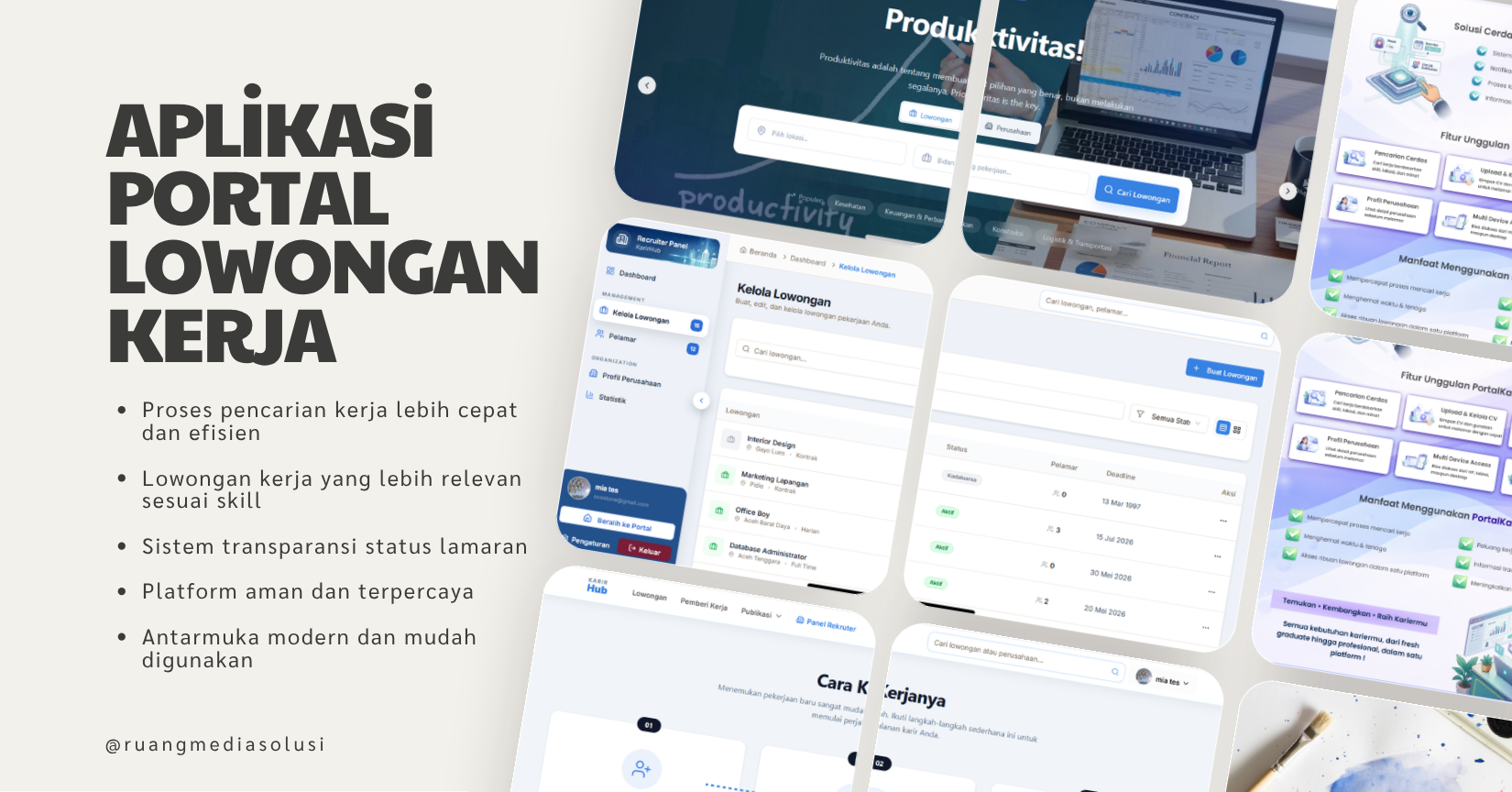 Aplikasi Portal Lowongan Kerja