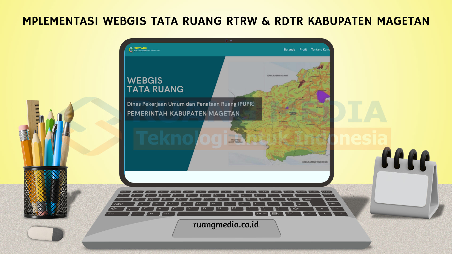 Implementasi Webgis Tata Ruang RTRW & RDTR Kabupaten Magetan